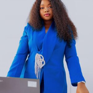 lola blazer and pant set