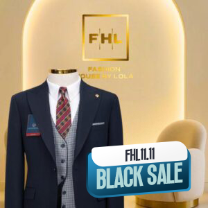 Home fhl elegant man 3 set suit